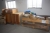 3 tall bookcases, beech + low bookcase, beech + miscellaneous on pallet
