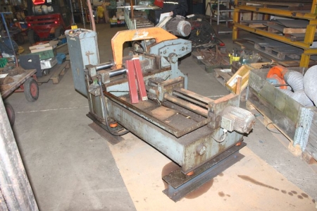 Reciprocating sawing machine, Kasto, with feeder, 48 cm blade + extra blades