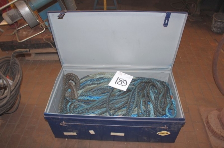 Steel case with ropes