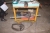 Trolley with assorted screws + bolts + nuts + burners etc.