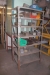 Rack without content + 1 span steel shelving