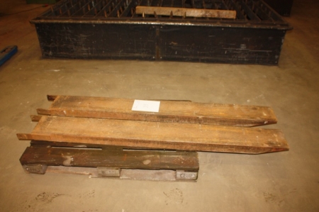 Extension Forks for pallet forks, length approx. 180, width about 20 cm