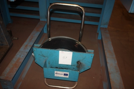 Strapping cart with metal straps, Cyclops