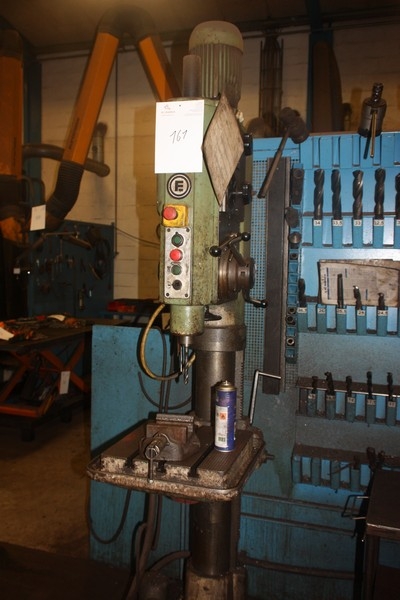 Drill press, FR Engels PK031 + vise
