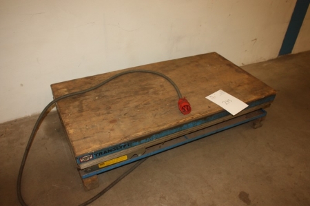 Scissor Lift Tables, Translyft, 1000 kg, 130 x 65 cm