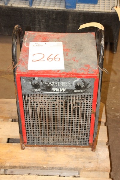 Electric fan heater, Dania, 9kW