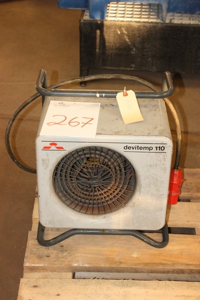 Electric fan heater, Devitemp 110