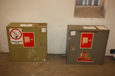 2 fire cabinets