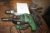 3 x power tools: drills 2 + angle grinder, 125 mm diameter