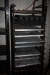 4 x racks with approx. 55 baking plates + baking forms + 1 steel rack