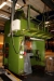 Hydraulic press, one post. (729). Hans Schoen, NH type / LF. 250 ton. SN: 3300. Table: 1150x1000 mm. Approved for manual operation. Light curtain