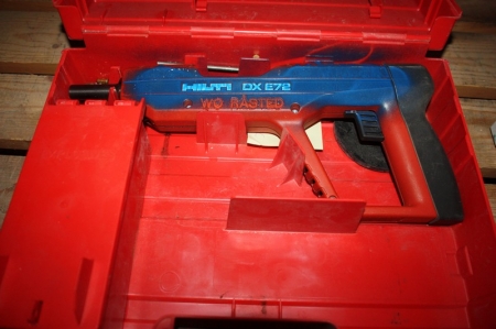 Bolt Gun, the Hilti DX E72 + Hand Saw, Festool TS 55 EBQ