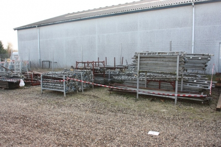 Large lot Hagi scaffolding as marked