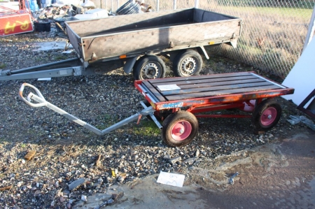 Wheel carriage with load, max. 1500 kg