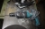 Power hand operated circular saw, Bosch GKS 190 Professional + power hammer drill, Makita + power angle grinder, Bosch GWS 19-230