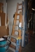 Stepladder, wood, Wibe WTS WL-9 + Ladder, WL-9 + Ladder 2x8 step + aluminum step ladder, 3 steps
