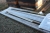 Lot roofing sheets, metal + profile rails, length approx. 4 m, width approx. 110 cm