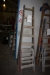 Wiener ladder, wood, 2 x 6 Steps + Ladder, wood, 2 x 5 Steps + ladder, aluminum, 3 steps
