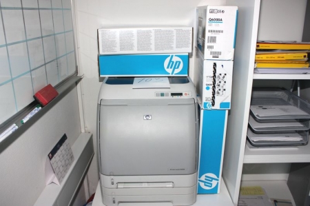 Farveprinter: HP Color Laserjet 2605, DTN