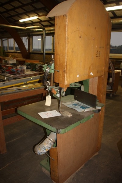 Vertical band saw, wood, Junget