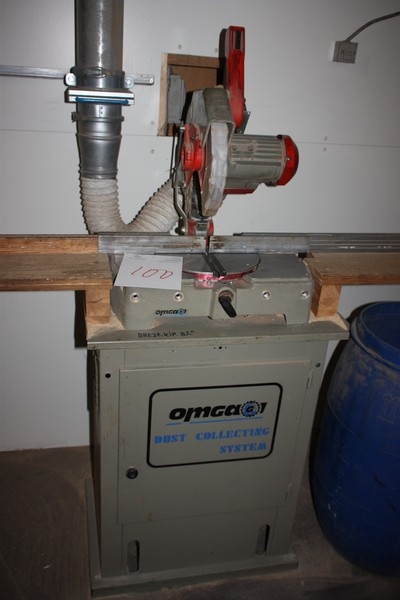 Crosscut, OMGA T55300 + inlet and outlet. Ventilation with damper included