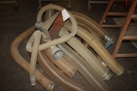 Lot flexible hoses (exhaust)