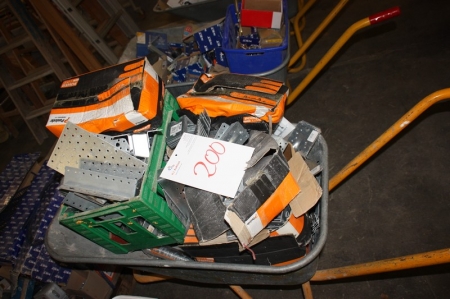Wheelbarrow with various fittings, Paslode