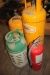 Gas cylinder, 19.9 + 19.5 + gas cylinder gas cylinder + powder extinguisher