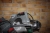 Plunge Router, Scheer + power hammer drill, Bosch + drywall screw action + power hand saw, Bosch GKS 65