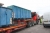Container til lastbil, med indhold
