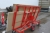 Sheet carrier + trailer with rubber wheels