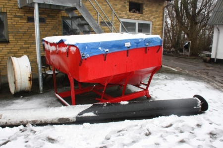 Grain Container with tarpaulin top