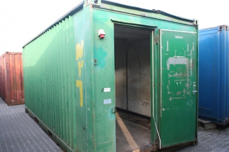20 foot container, isolated, power and heating (5179)