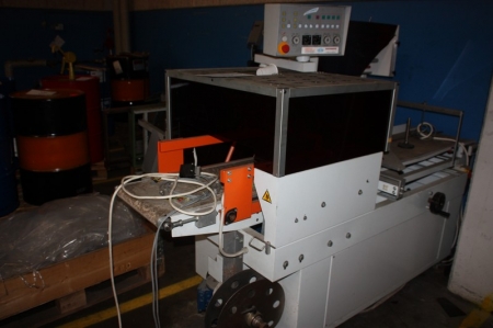 Foil Packing Machine, Sekor (Condition unknown) + label applicator, Fisher Labeling