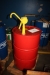 Specialpetroleum, ca. 100 liter + pumpe