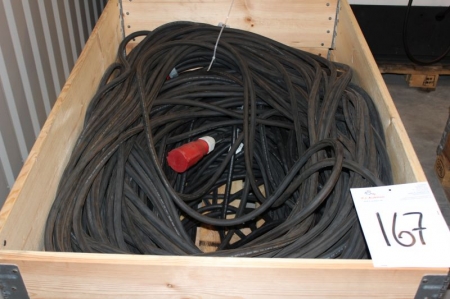Pallet with cable