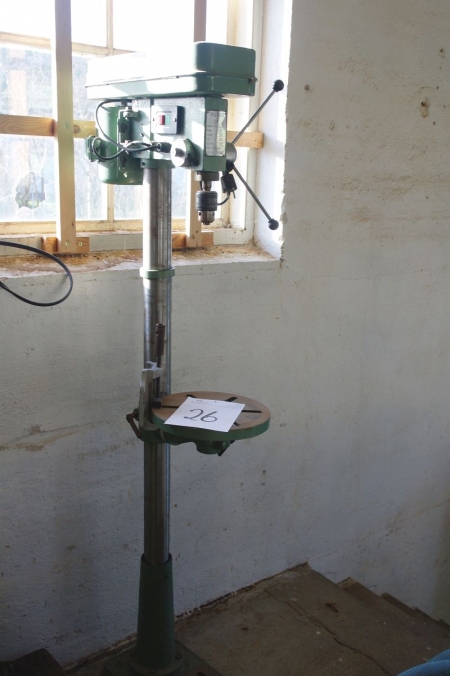 Column drill, model ZJQ 5116, with vise