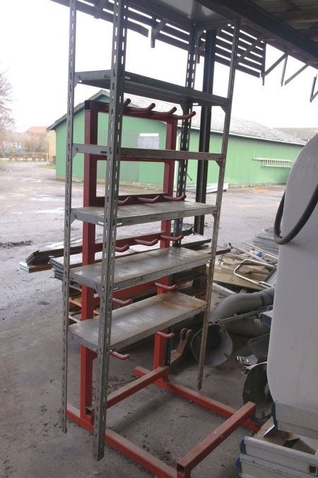 Cantilever Racking, small + steel rack