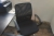 Powered raise / lower desk with mouse + drawer + 2 office chairs