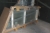 Pallet with 1 x Rationel window section b-window-slanting 0A5l-dVus window, slanted to the left in 1063 X 2568 + 1. rational window section b-window-slanting 0A5l-dVus window slanted to the left, 1888 X 2058