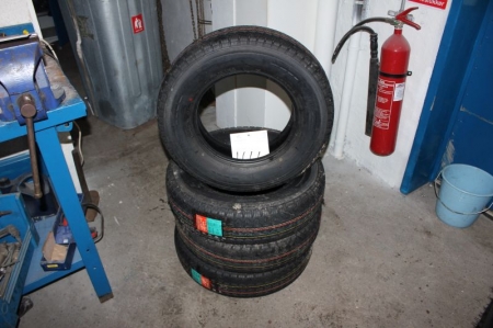 4 x Traliermaxx radial tire 185 R 14 C