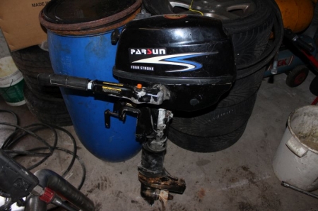 Outboard Engine, Parsun 4 hp. (Short leg). Condition unknown
