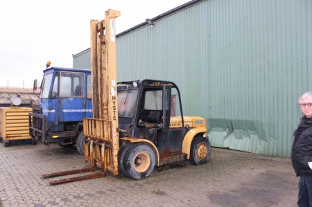Forklift truck, Hyster 150 7 Tons (Condition unknown)