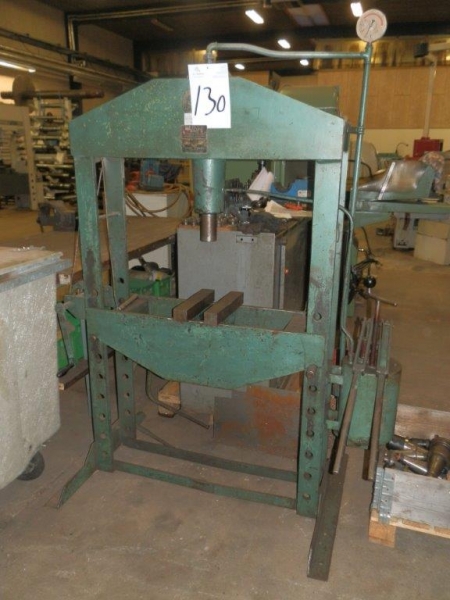 Handhydraulic Workshop press, Stenhøj, 60 ton