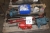 Pallet with various stamps / geared motor / fittings