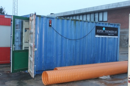20 Foot Container designed for personnel, with content