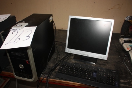 PC. Vision + screen, keyboard and mouse