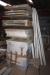 5 pallets of various interior doors - some with water damage. Among other things, Swedoor 825 x 2052 mm.