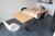 Folding table, 1800x800 cm with 4 chairs / Coffee / Kettle