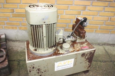 Hydraulikstation, 5,5 HP motor